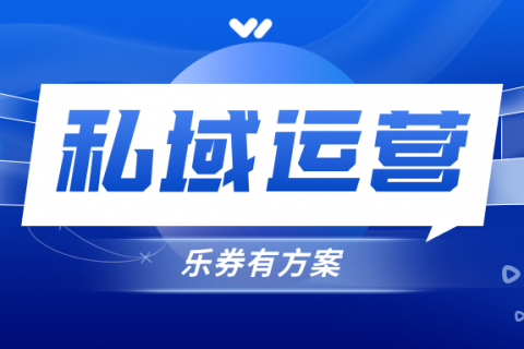 乐券私域策略，企业的流量救星！